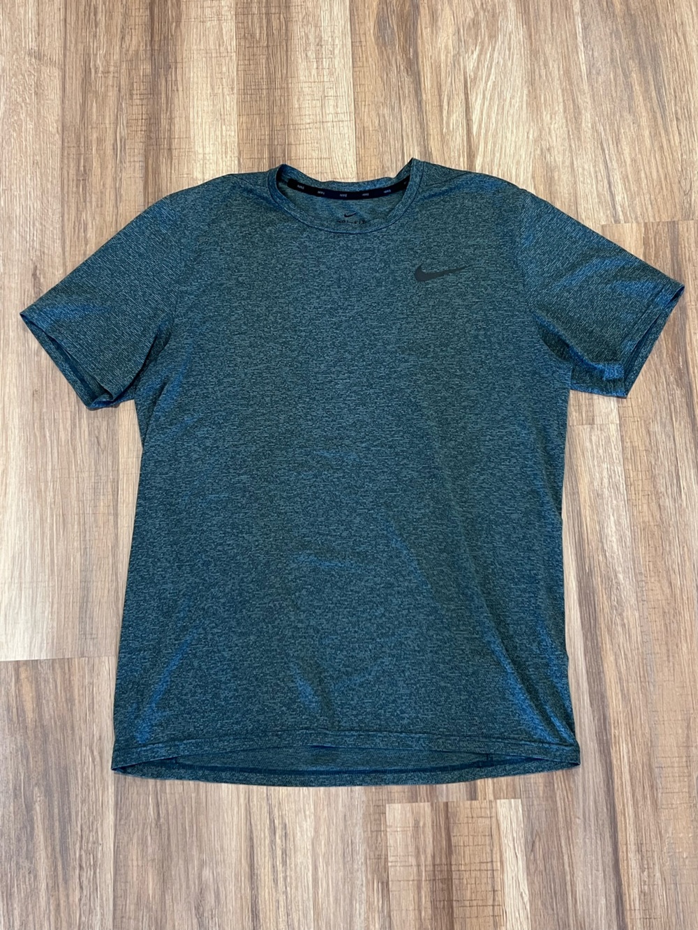 Men’s Nike Heathered Teal Green Performance Tee